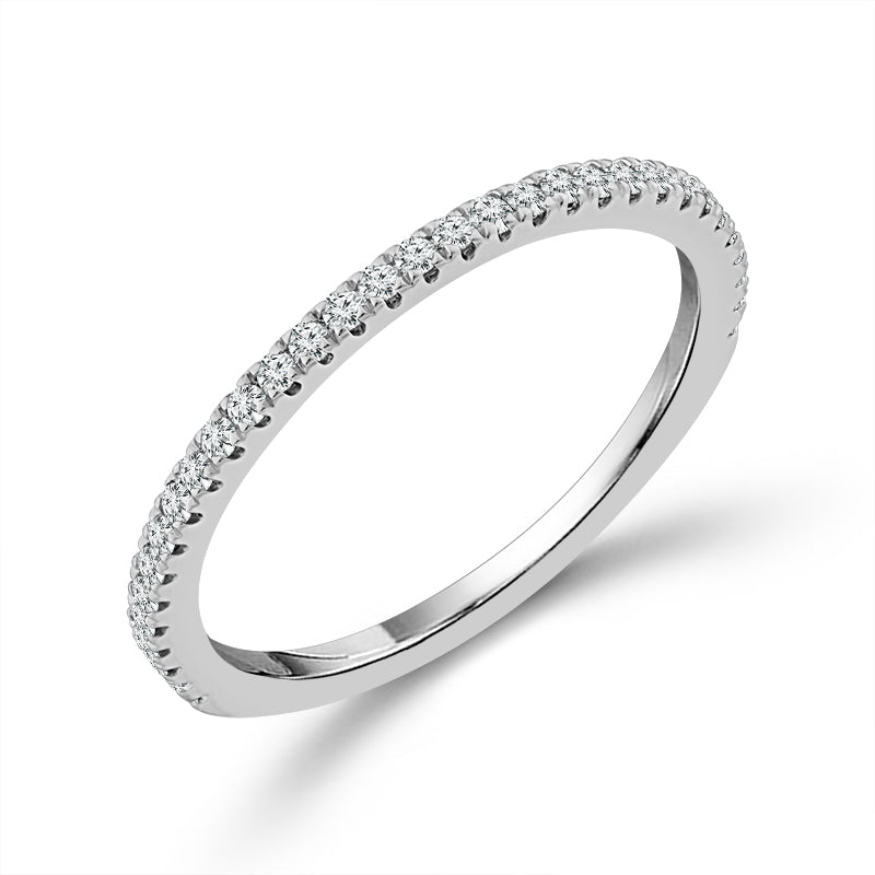 Diamond Band 0.20 ct tw Round 14k White Gold