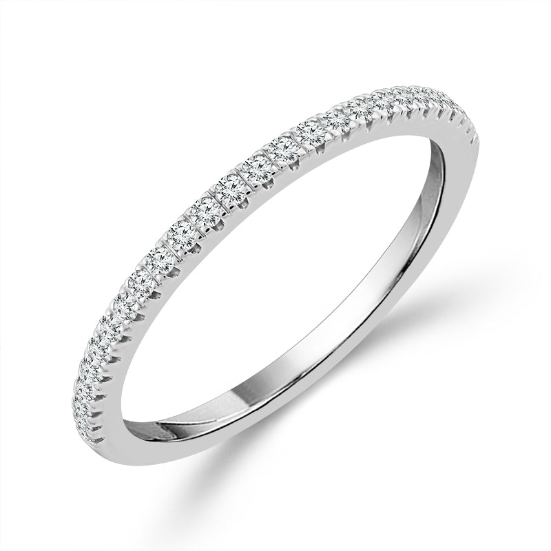 Diamond Band 0.16 ct tw Round 14k White Gold
