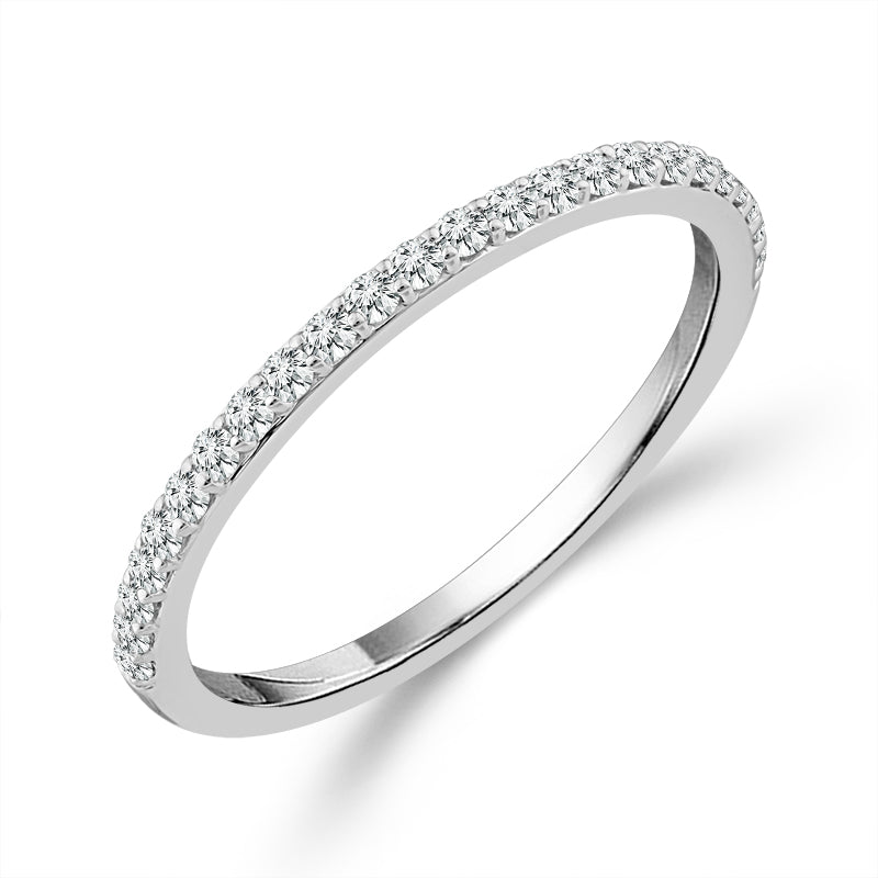 Diamond Band 0.20 ct tw Round 14k White Gold