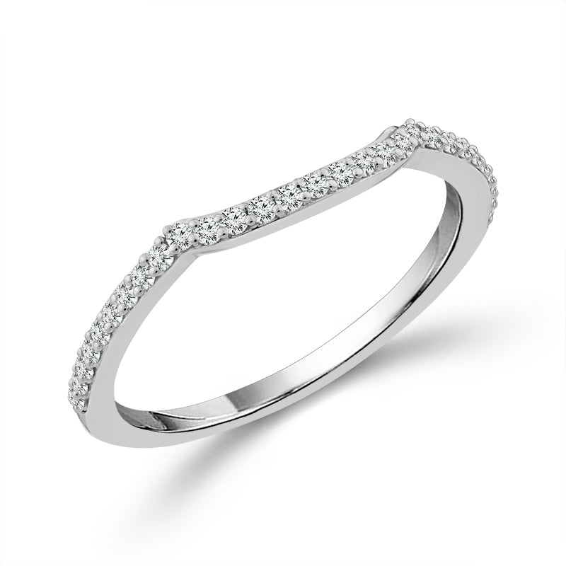 Diamond Band 0.17 ct tw 14k White Gold