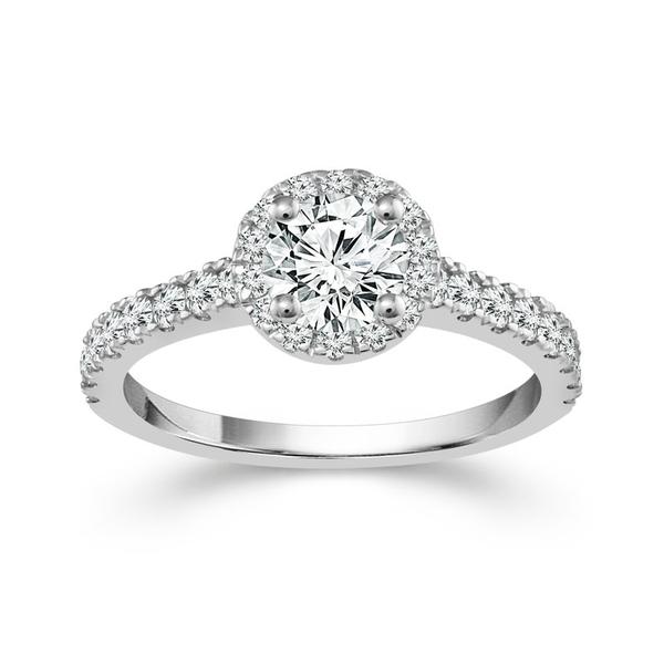 Diamond Engagement Ring 1 ct tw 14k White Gold