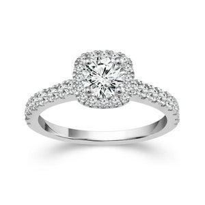Diamond Engagement Ring 0.5 ct tw 14k White Gold