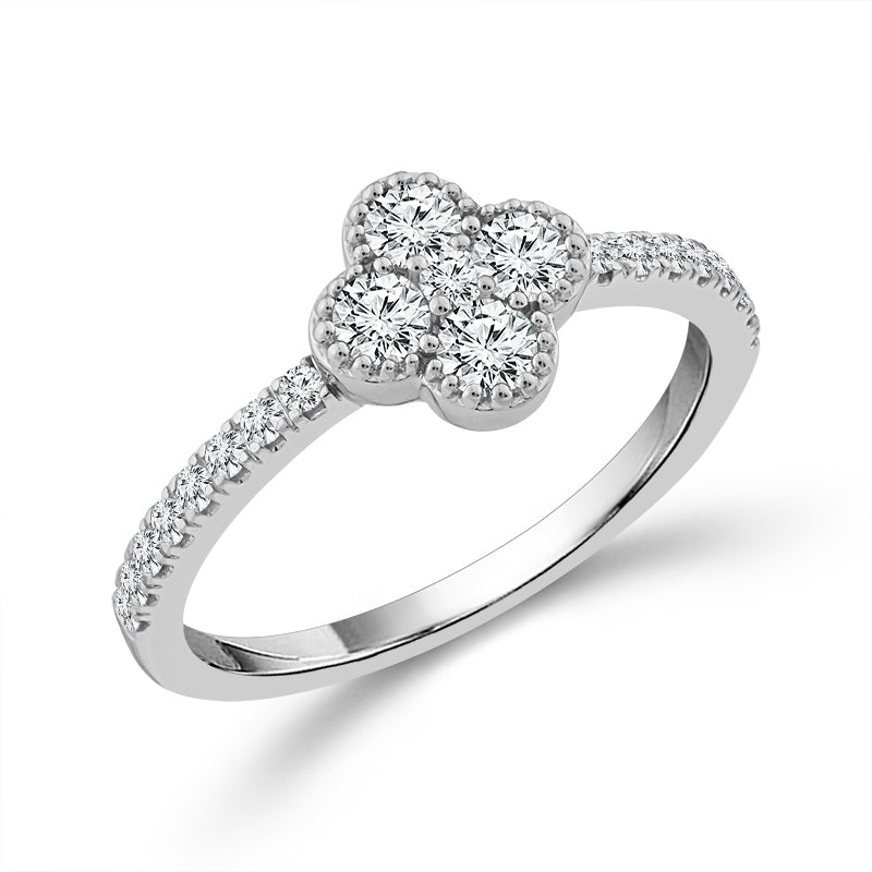 Diamond Fashion Ring 0.50 ct tw 14k White Gold