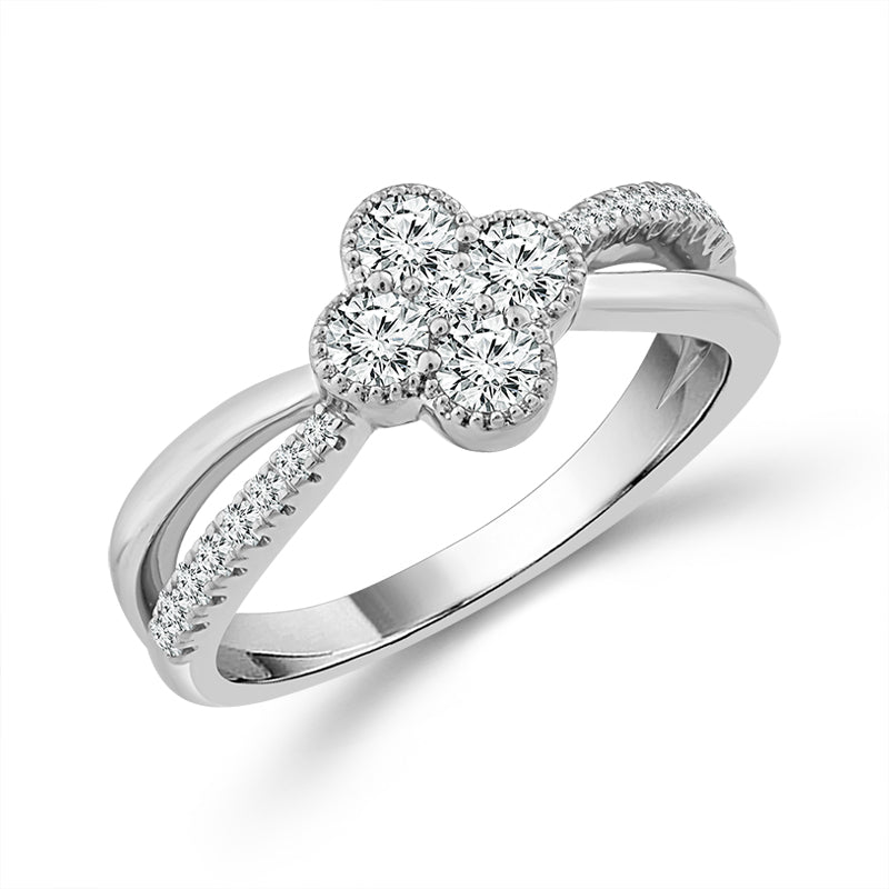 Diamond Fashion Ring 0.50 ct tw 14k White Gold