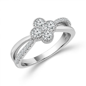 Diamond Fashion Ring 0.50 ct tw 14k White Gold