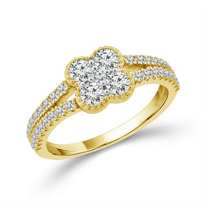 Diamond Fashion Ring 0.75 ct tw 14k White Gold