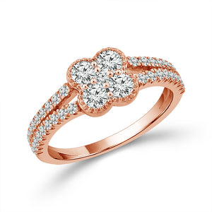 Diamond Fashion Ring 0.75 ct tw 14k White Gold