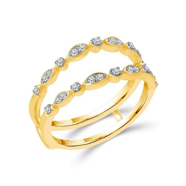 Diamond Enhancer Ring 0.17 ct tw 10k Yellow Gold