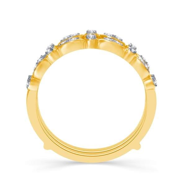 Diamond Enhancer Ring 0.17 ct tw 10k Yellow Gold