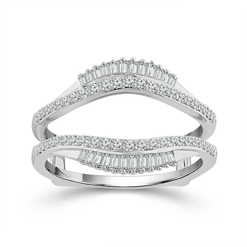 Diamond Enhancer Ring 0.40 ct tw 10k White Gold
