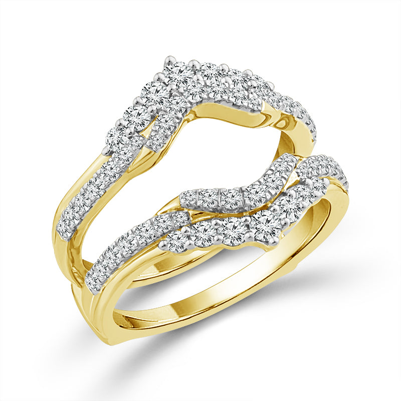 Diamond Enhancer Ring 0.75 ct tw 10k Yellow Gold