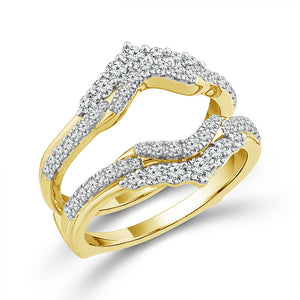 Diamond Enhancer Ring 0.75 ct tw 10k Yellow Gold