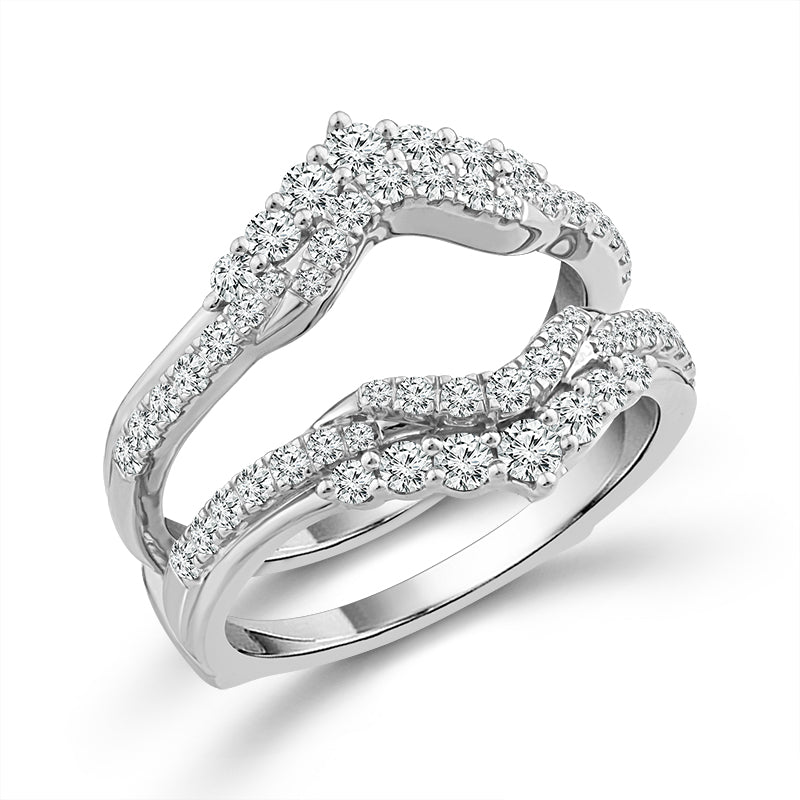 Diamond Enhancer Ring 0.75 ct tw 14k Yellow Gold