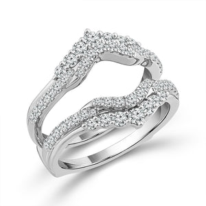 Diamond Enhancer Ring 0.75 ct tw 14k Yellow Gold