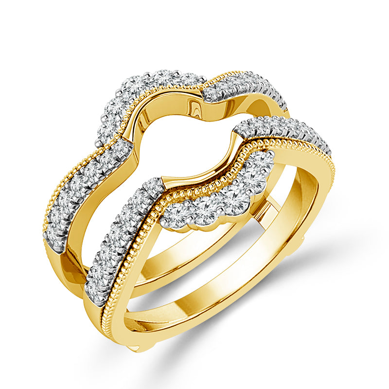 Diamond Enhancer Ring 0.50 ct tw 10k Yellow Gold