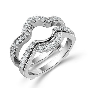 Diamond Enhancer Ring 0.50 ct tw 14k Yellow Gold