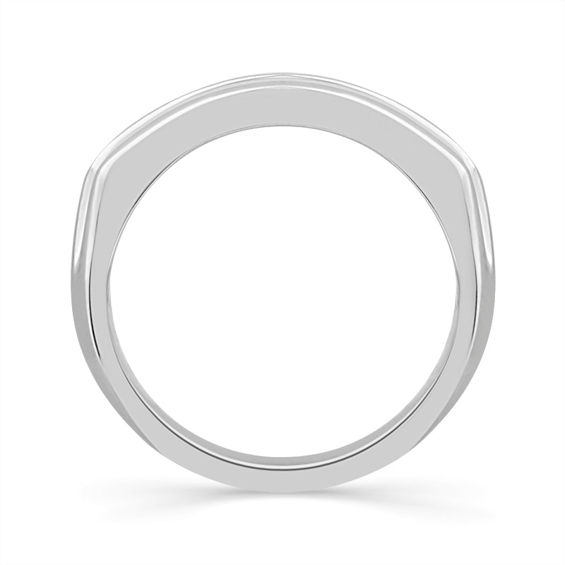 Diamond Mens Ring 0.75 ct tw 10k White Gold