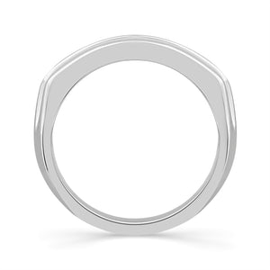 Diamond Mens Ring 0.75 ct tw 10k White Gold