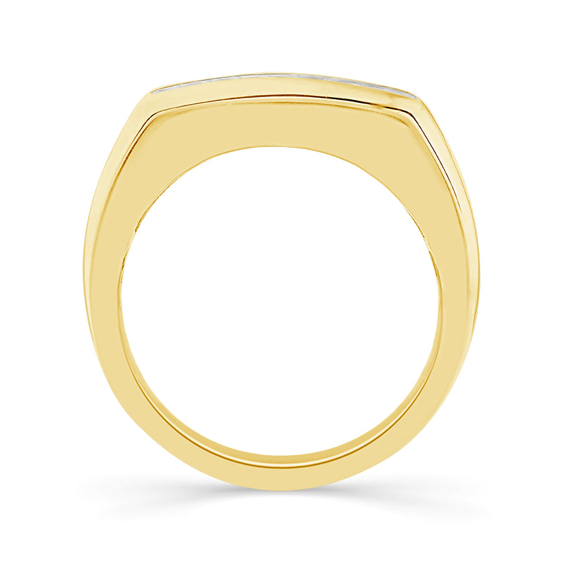 Diamond Mens Ring 0.5 ct tw 10k Yellow Gold