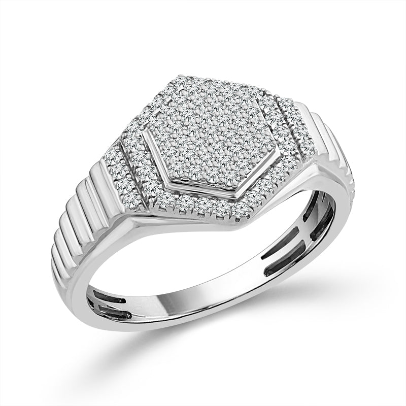Diamond Mens Ring 0.50 ct tw 10k Yellow Gold