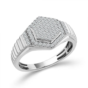Diamond Mens Ring 0.50 ct tw 10k Yellow Gold