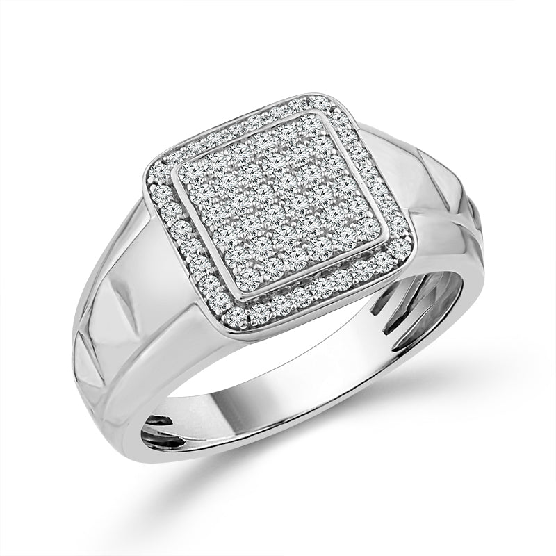 Diamond Mens Ring 0.50 ct tw 10k Yellow Gold