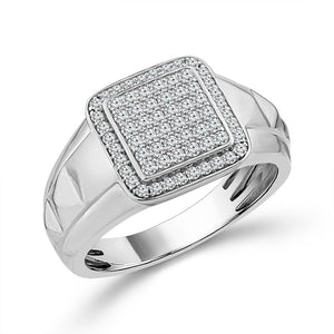 Diamond Mens Ring 0.50 ct tw 10k Yellow Gold
