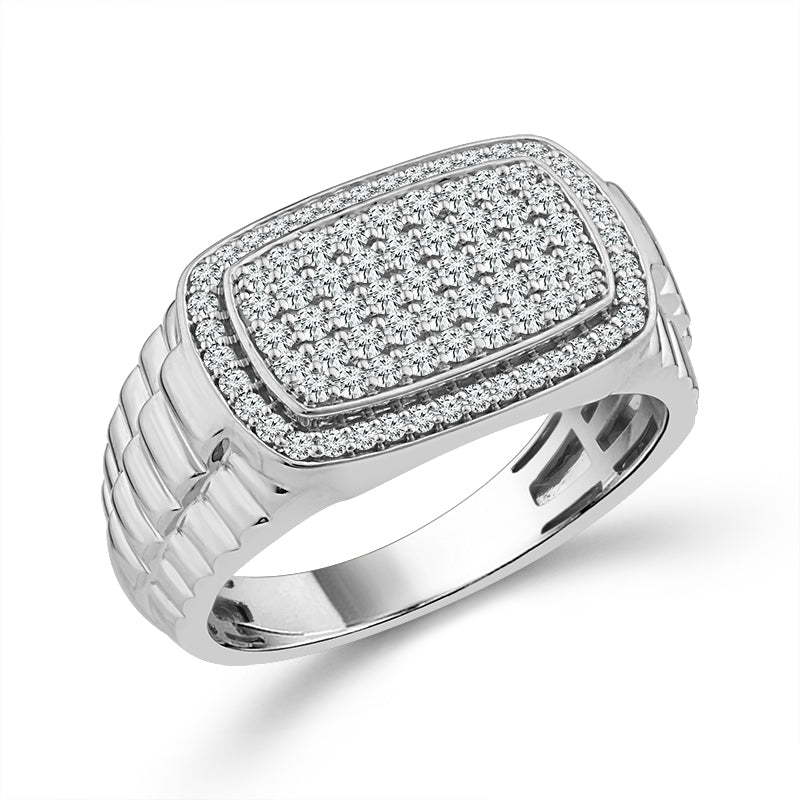 Diamond Mens Ring 0.63 ct tw 10k Yellow Gold