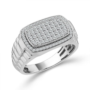Diamond Mens Ring 0.63 ct tw 10k Yellow Gold