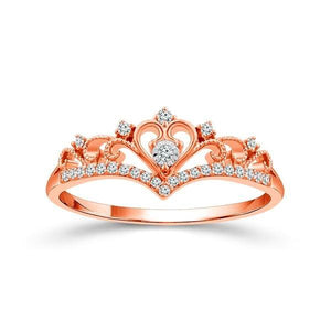 Diamond Fashion Ring 0.13 ct tw 10k Rose Gold