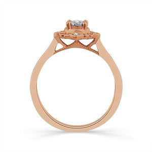 Diamond Fashion Ring 0.13 ct tw 10k Rose Gold