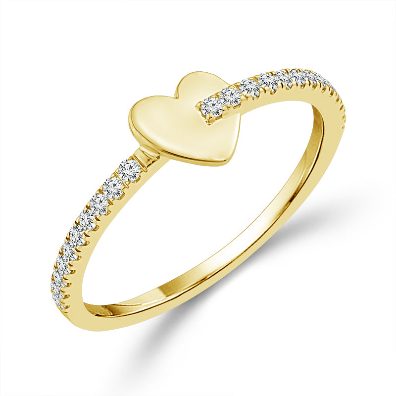 Diamond Fashion Ring 0.17 ct tw 10k Yellow Gold
