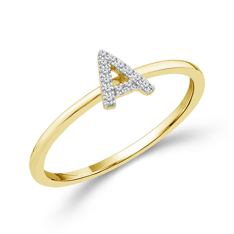 Diamond Fashion Ring 0.05 ct tw 10k Yellow Gold
