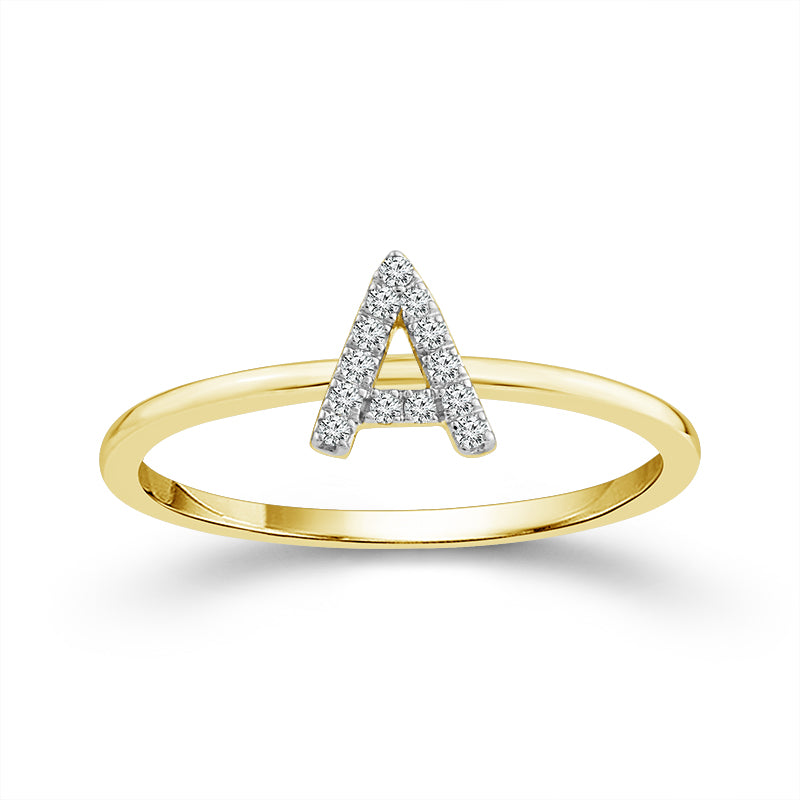 Diamond Fashion Ring 0.05 ct tw 10k Yellow Gold