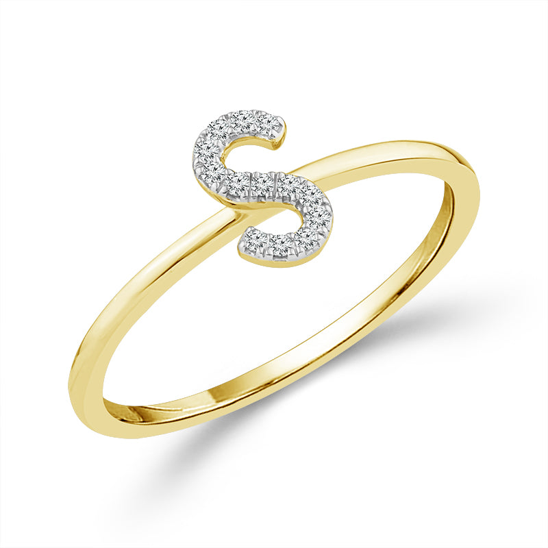 Diamond Fashion Ring 0.05 ct tw 10k Yellow Gold