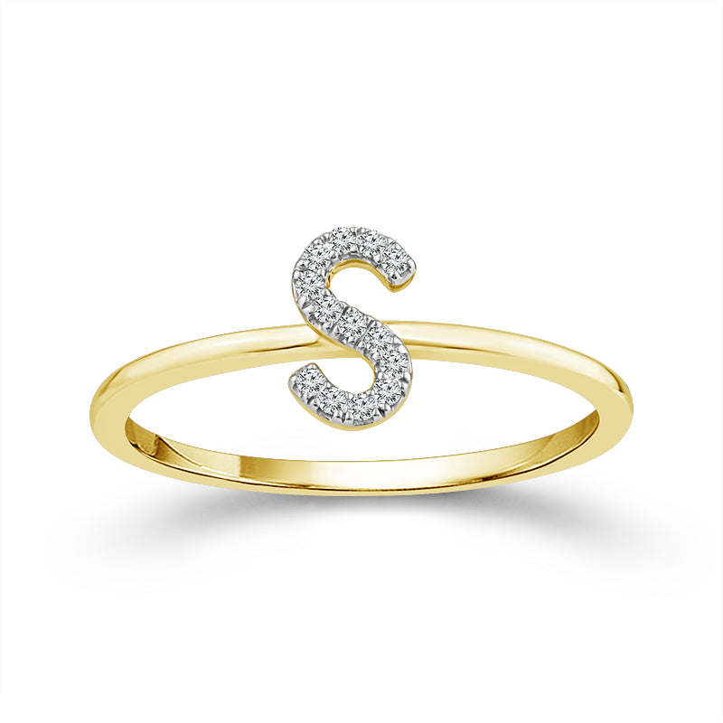 Diamond Fashion Ring 0.05 ct tw 10k Yellow Gold