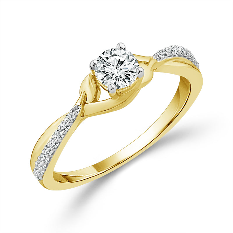 Diamond Fashion Ring 0.50 ct tw 14k Yellow Gold