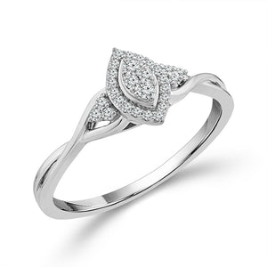 Diamond Fashion Ring 0.13 ct tw 10k Yellow Gold