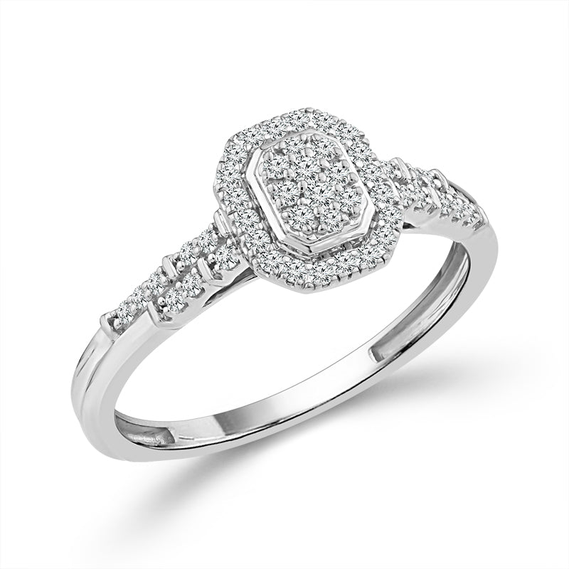 Diamond Fashion Ring 0.20 ct tw 10k Yellow Gold