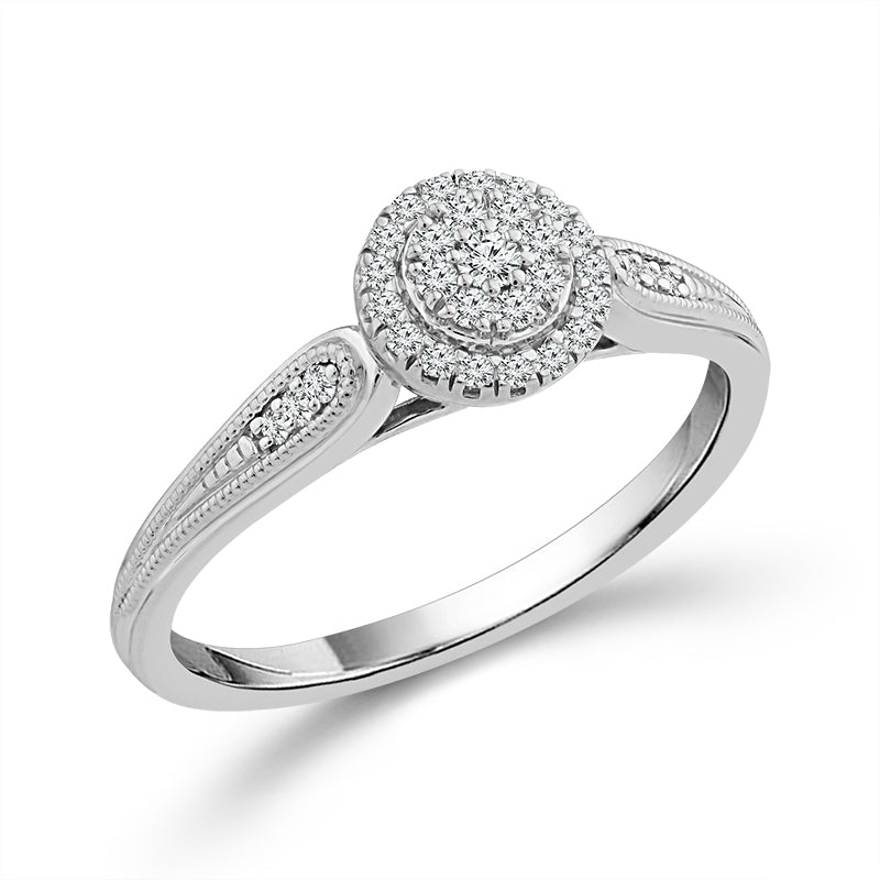 Diamond Fashion Ring 0.17 ct tw 10k Yellow Gold