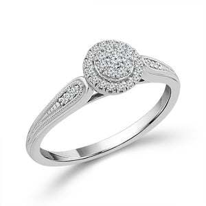 Diamond Fashion Ring 0.17 ct tw 10k Yellow Gold