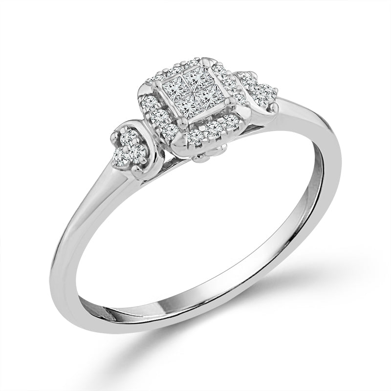 Diamond Fashion Ring 0.17 ct tw 10k Yellow Gold