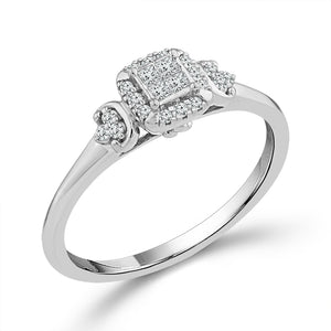 Diamond Fashion Ring 0.17 ct tw 10k Yellow Gold