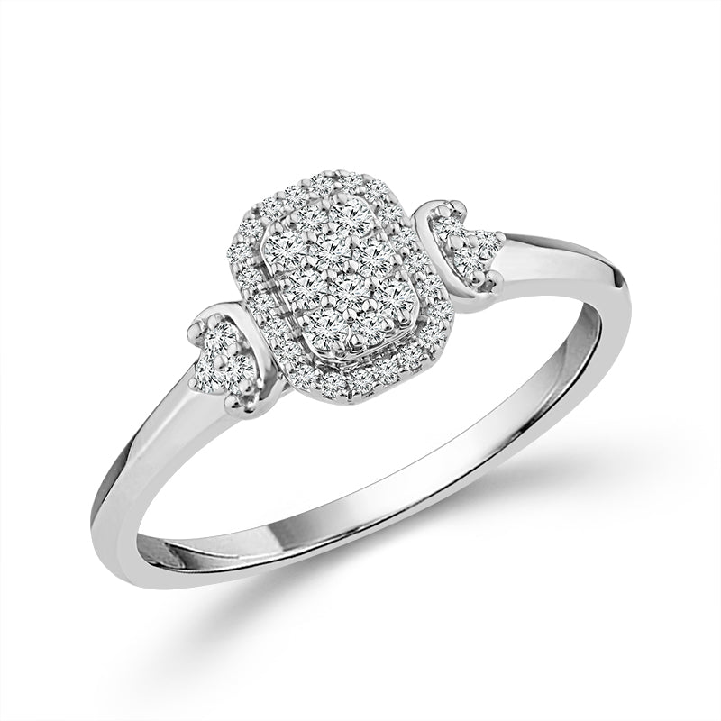 Diamond Fashion Ring 0.17 ct tw 10k Yellow Gold