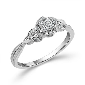 Diamond Fashion Ring 0.13 ct tw 10k Yellow Gold