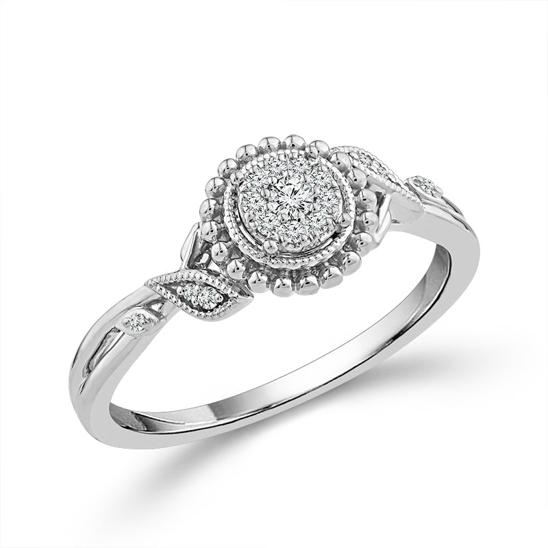 Diamond Fashion Ring 0.10 ct tw 10k Yellow Gold