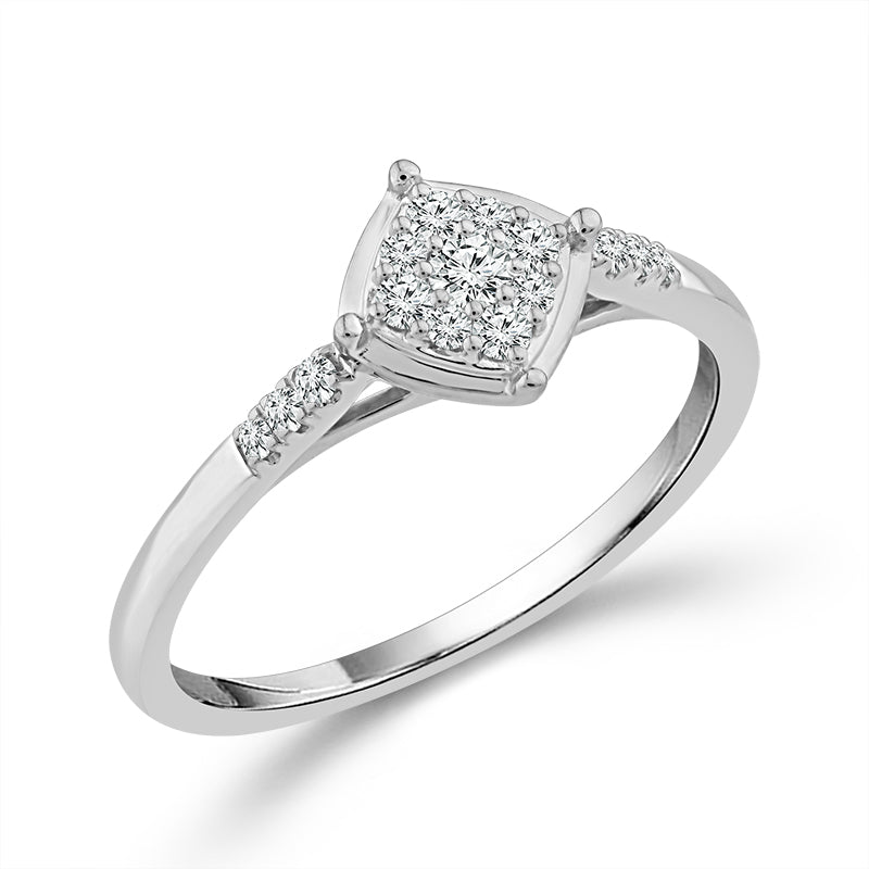 Diamond Fashion Ring 0.17 ct tw 10k Yellow Gold