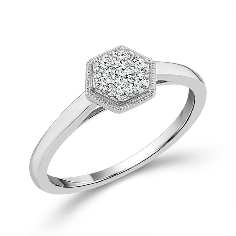 Diamond Fashion Ring 0.17 ct tw 10k Yellow Gold