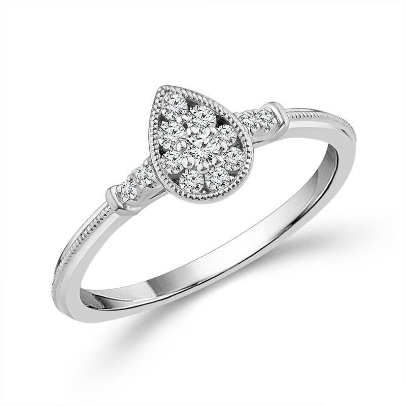 Diamond Fashion Ring 0.17 ct tw 10k Yellow Gold