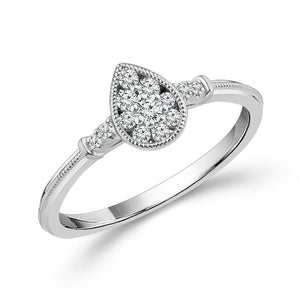 Diamond Fashion Ring 0.17 ct tw 10k Yellow Gold